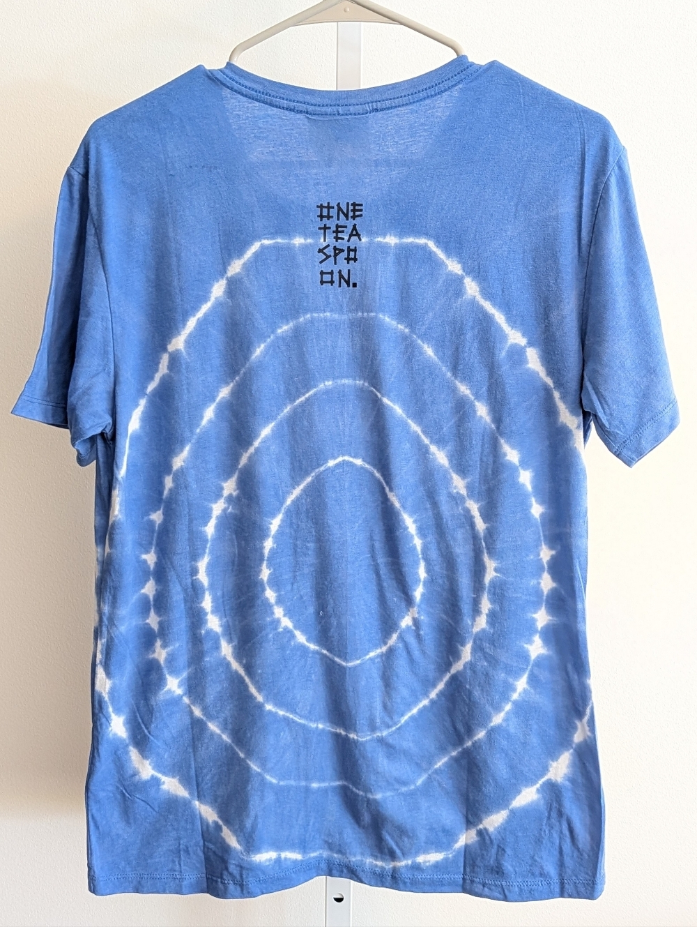 NWT One Teaspoon Blue Tie-Dye Crew Tee - Picture 2 of 3